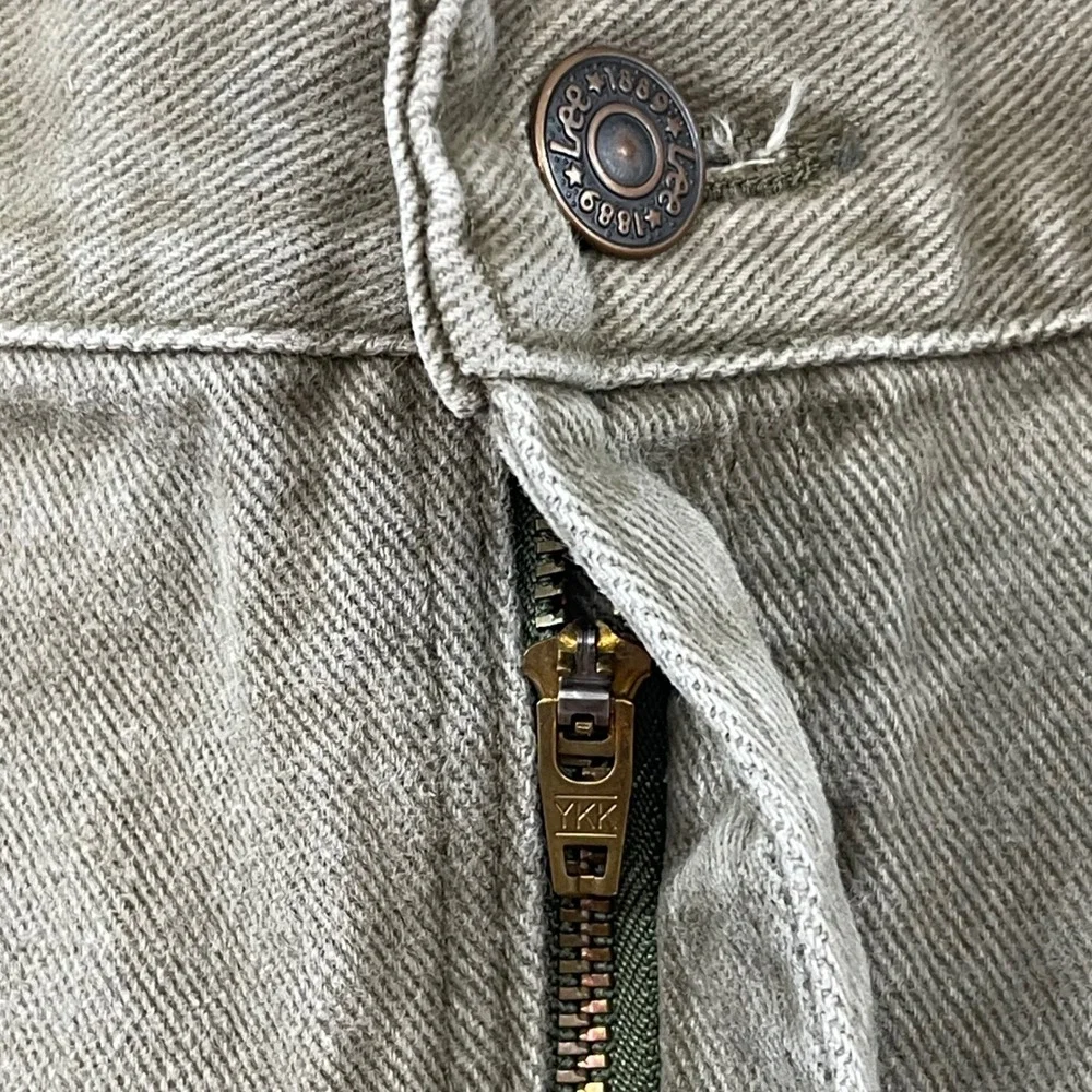 Vintage Lee Jeans Men's Relaxed Fit Cotton‎ Denim Pants Green tag 40x34